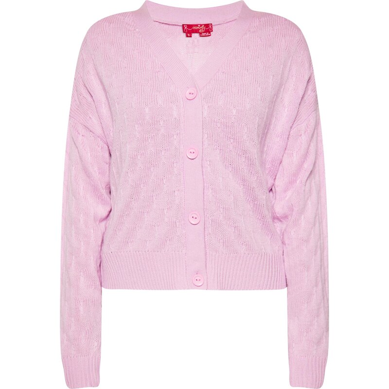swirly Kardigán ružová 65642821
