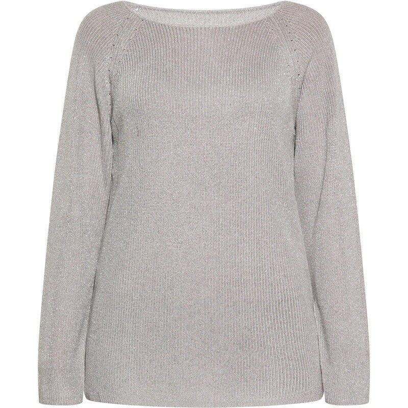 NAEMI Sveter sivá / strieborná 65871072