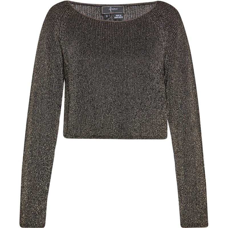 faina Sveter čierna / strieborná 65871154