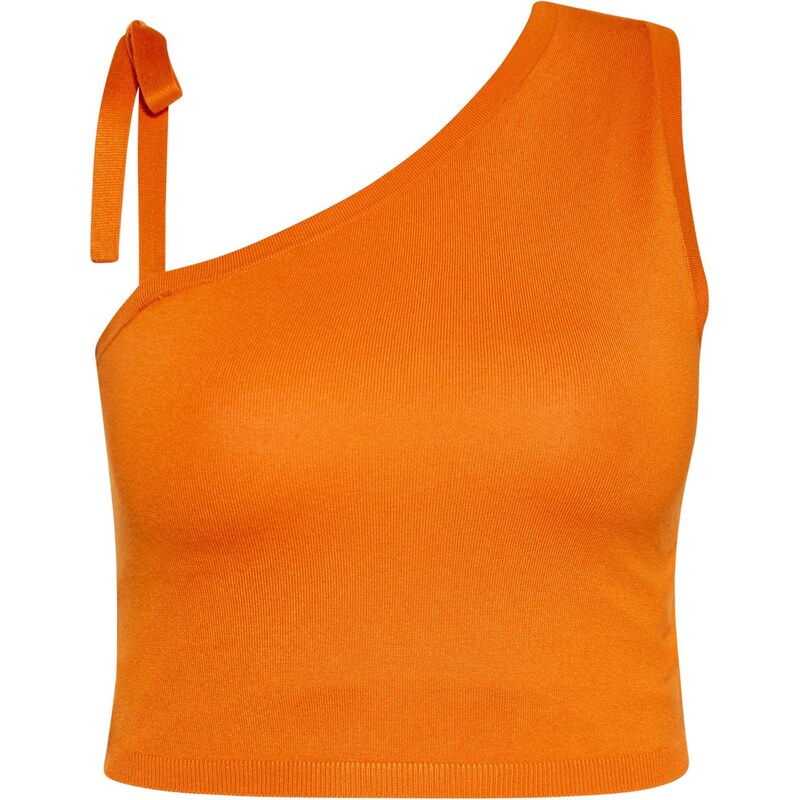 faina Vyšívaný top oranžová 63658468