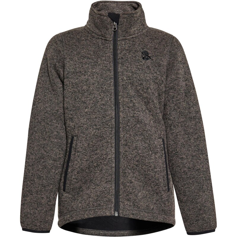 Schmuddelwedda Flisová bunda tmavosivá 64356519