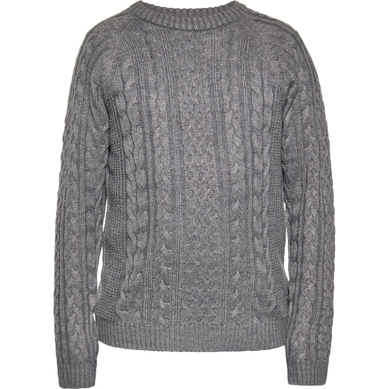 MO Sveter sivá melírovaná 63658478
