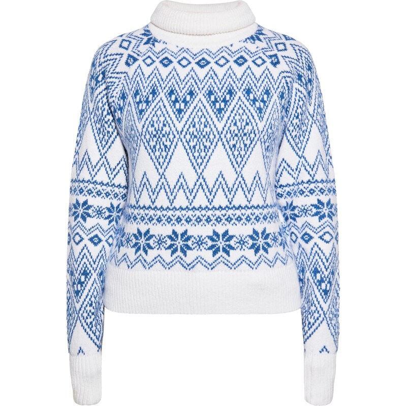 MYMO Sveter modrá / biela 65871581