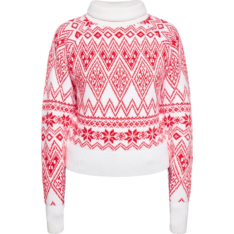 MYMO Sveter červená / biela 65871583