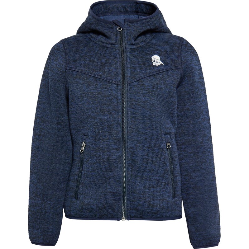 Schmuddelwedda Flisová bunda námornícka modrá / čierna / biela 64356522