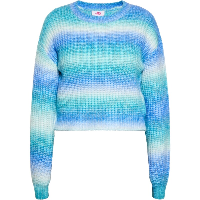 MYMO Sveter modrá / tyrkysová / biela 65871590
