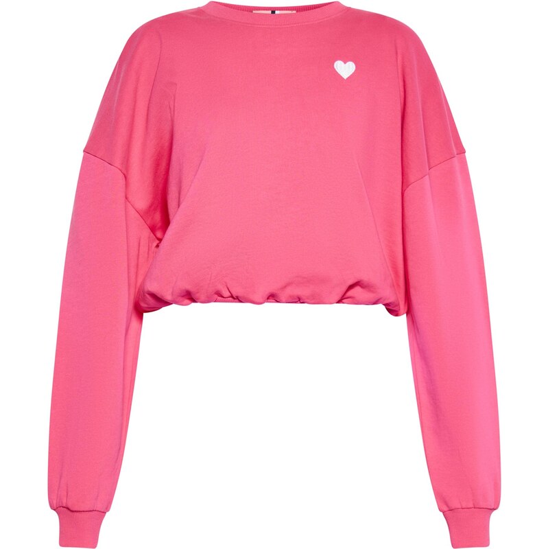 swirly Mikina malinová / biela 65693925