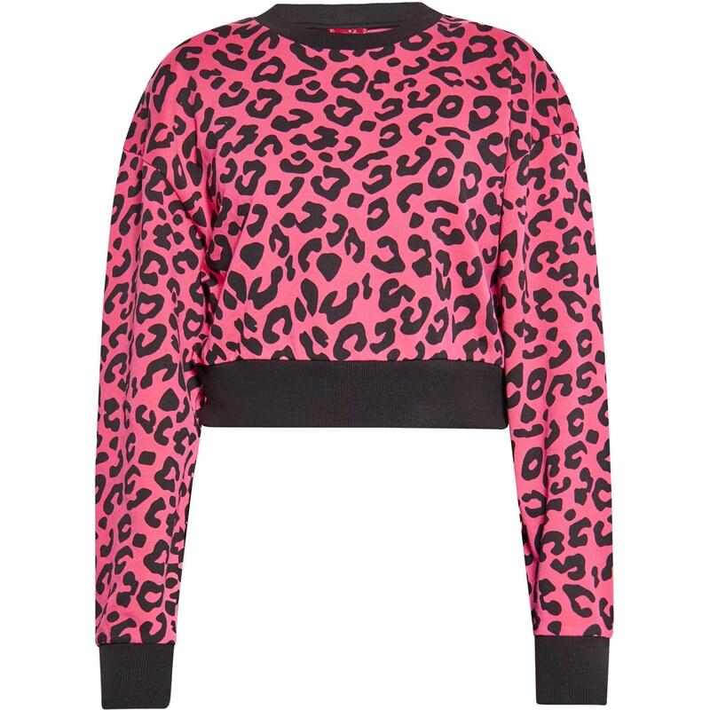 swirly Mikina svetloružová / čierna 65693932