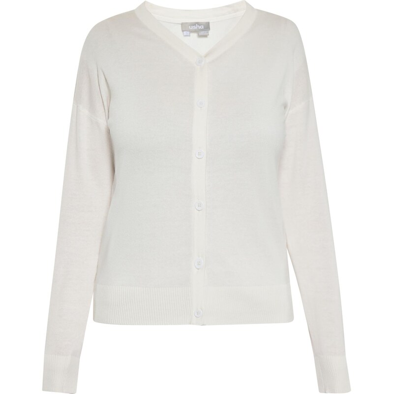 Usha Kardigán biela ako vlna 65643035