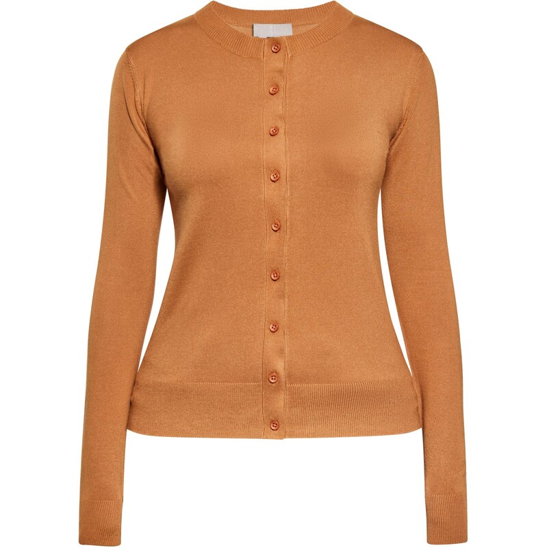 RISA Kardigán farba ťavej srsti 65772519