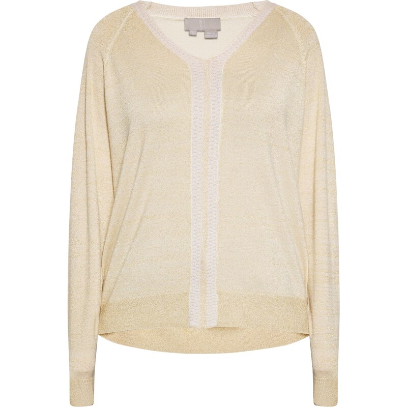 RISA Sveter krémová / piesková 63762468