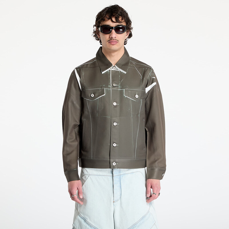 Bunda Comme des Garçons SHIRT Woven Jacket Khaki S 63450119