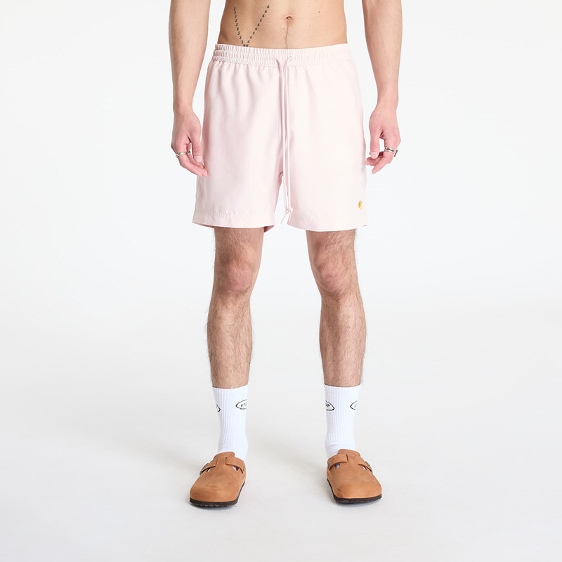 Plavky Carhartt WIP Chase Swim Trunks Air Pink/ Gold XS 63450129