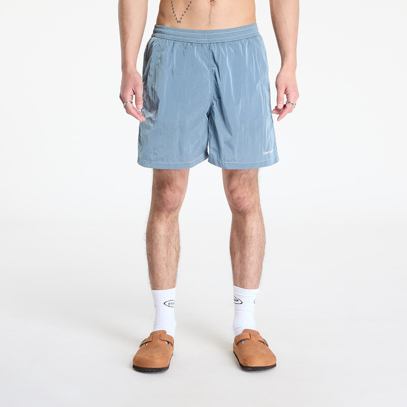 Plavky Carhartt WIP Canby Swim Trunks Clay Blue/ White XS 63450096