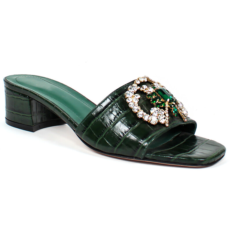 GLS Elegantné kožené šľapky 63452151