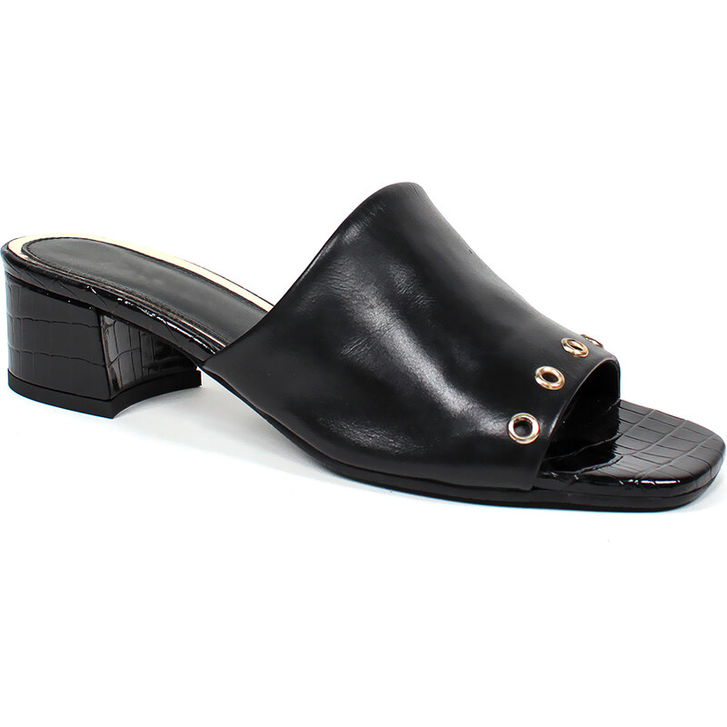 GLS Elegantné kožené šľapky 63453167