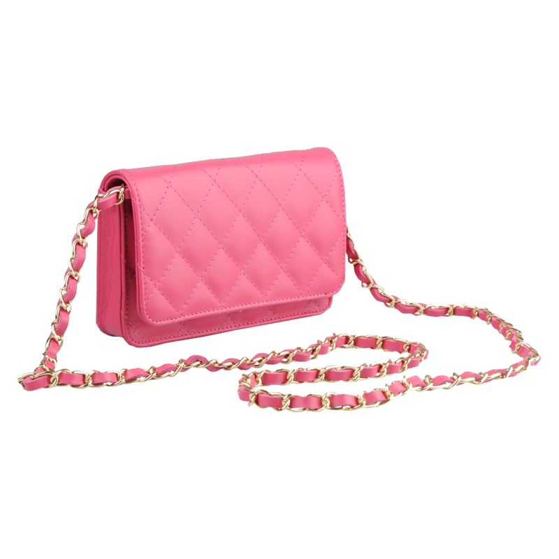 Ružová kožená talianska crossbody kabelka Milva Fuxia NovaKabelka.sk 63453346