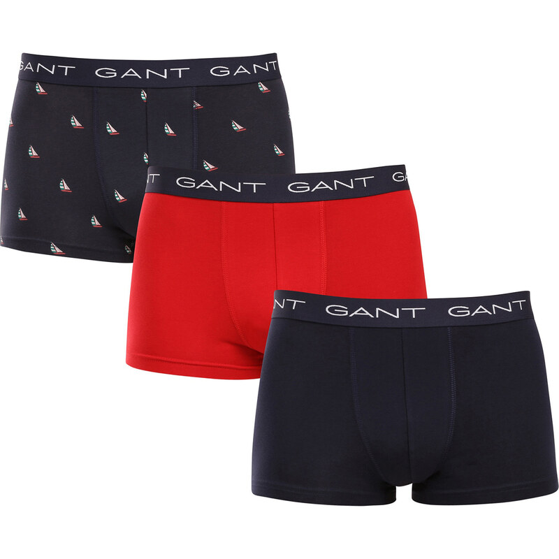 3PACK pánske boxerky Gant viacfarebné (902513013-433) 63458777