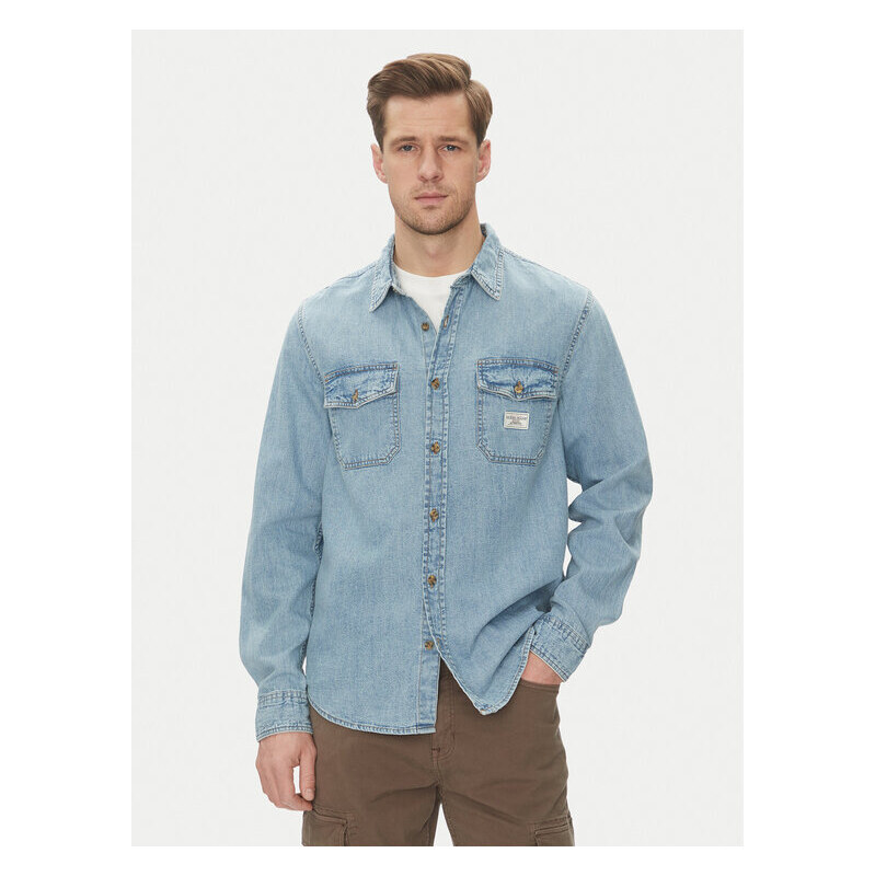 džínsová košeľa Guess Jeans 63453575