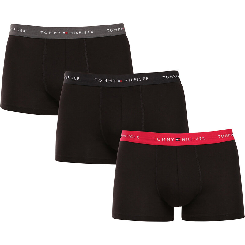 3PACK pánske boxerky Tommy Hilfiger čierne (UM0UM02763 0VW) 63460485