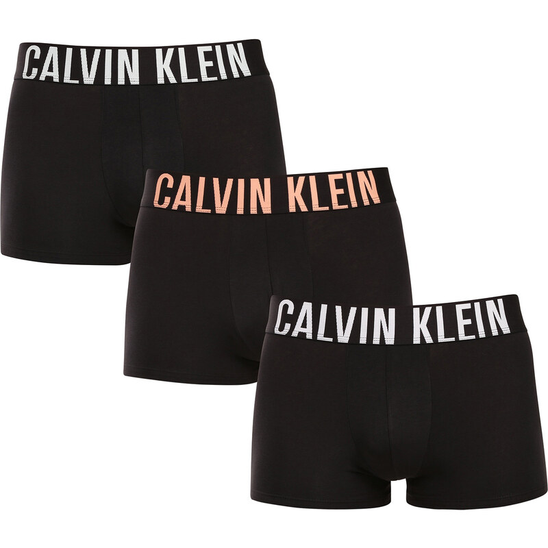 3PACK pánske boxerky Calvin Klein čierne (NB3608A-VVN) 63460499