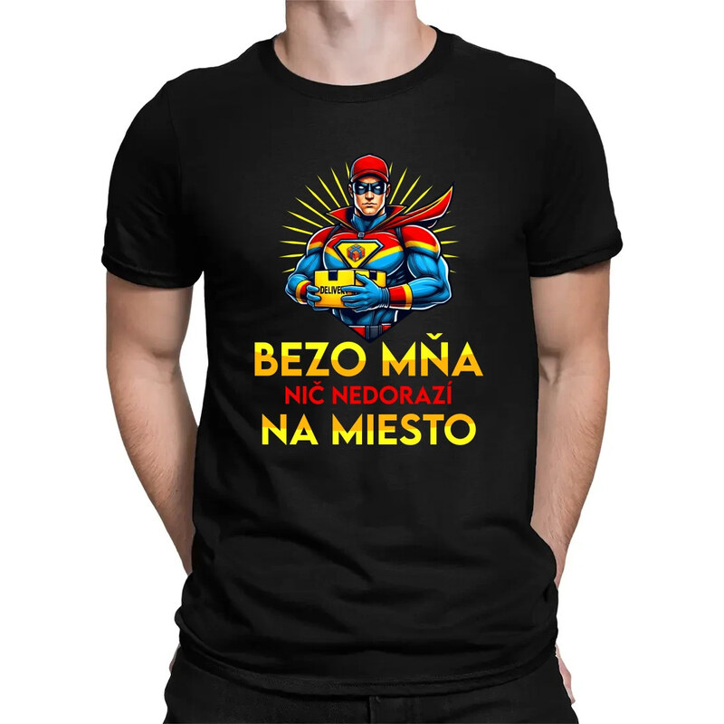 E-shop Garibald Bezo mňa, nič nedorazí na miesto - pánske tričko s
