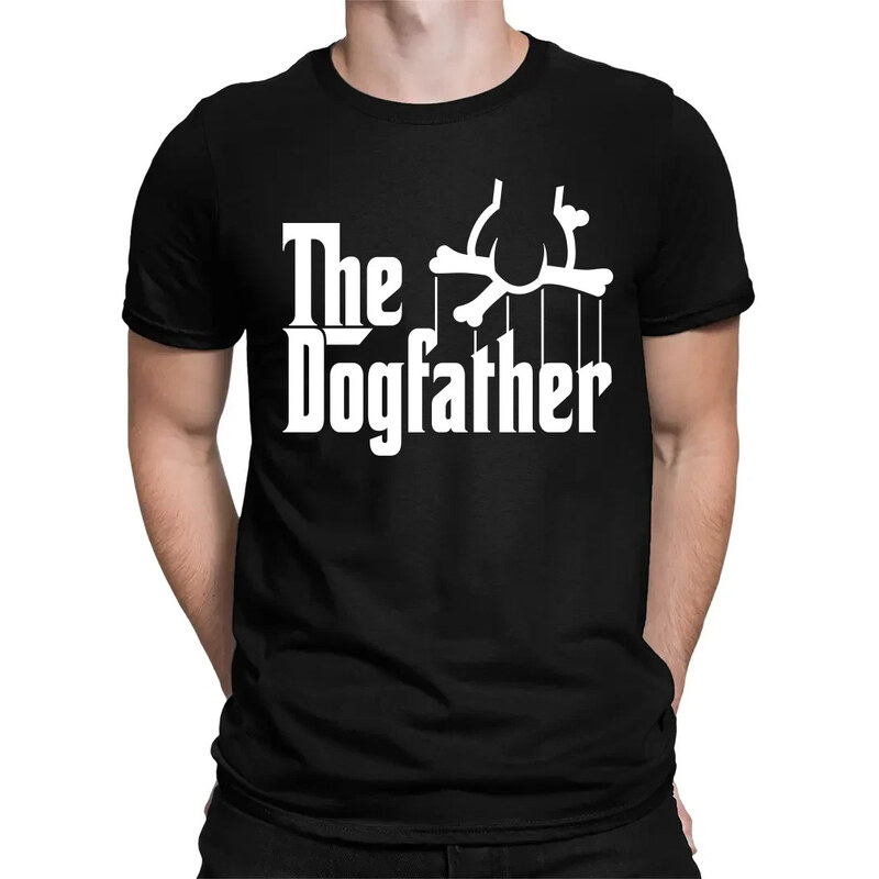 E-shop Garibald The Dogfather - pánske tričko s potlačou
