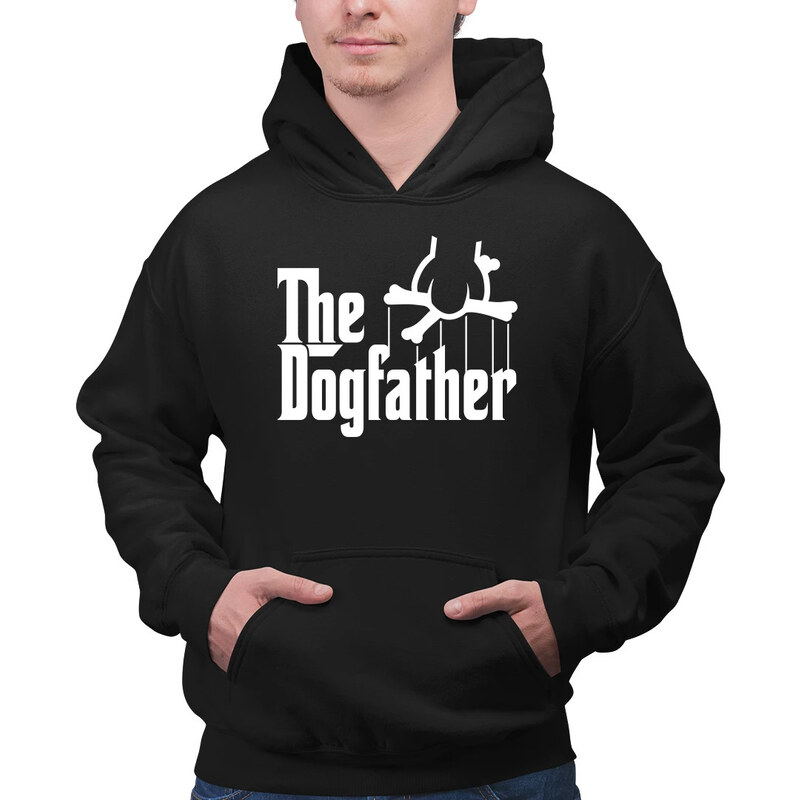 E-shop Garibald The Dogfather - pánska mikina s potlačou
