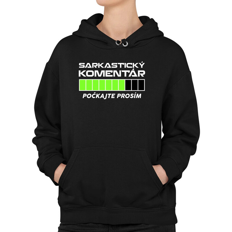 E-shop Garibald Sarkastický komentár - počkajte prosím - dámska mikina