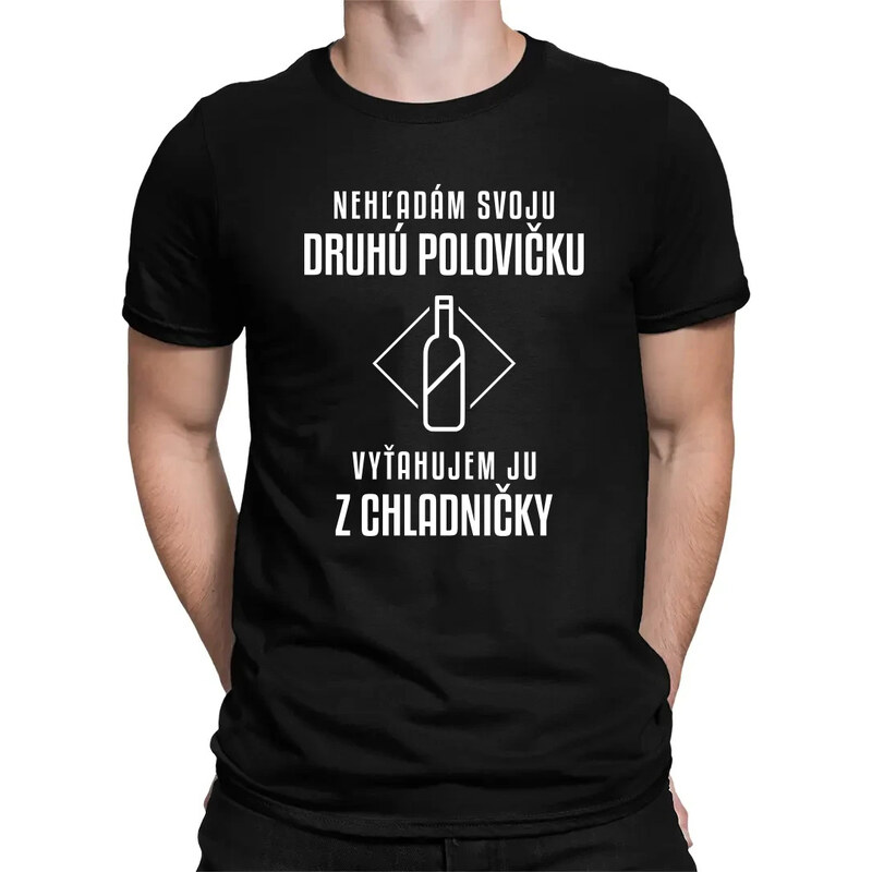 E-shop Garibald Nehľadám svoju druhú polovičku - pánske tričko s