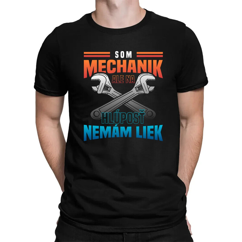 E-shop Garibald Som mechanik, ale na hlúposť nemám liek - pánske tričko