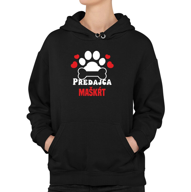 E-shop Garibald Predajca maškŕt - dámska mikina s potlačou