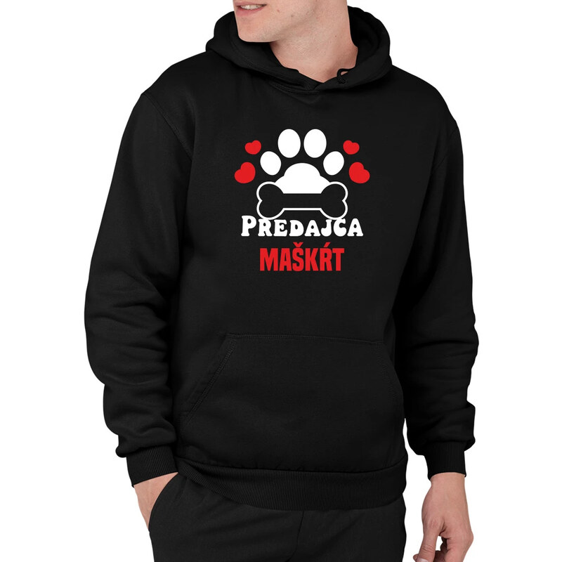 E-shop Garibald Predajca maškŕt - pánska mikina s potlačou