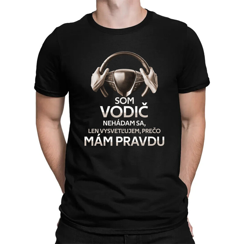 E-shop Garibald Som vodič - pánske tričko s potlačou