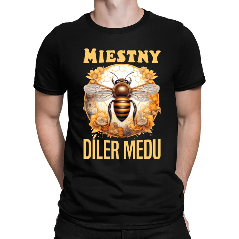 E-shop Garibald Miestny díler medu - pánske tričko s potlačou