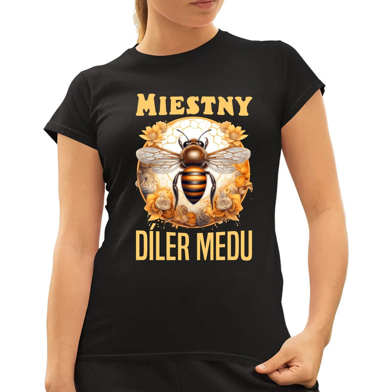 E-shop Garibald Miestny díler medu - dámske tričko s potlačou