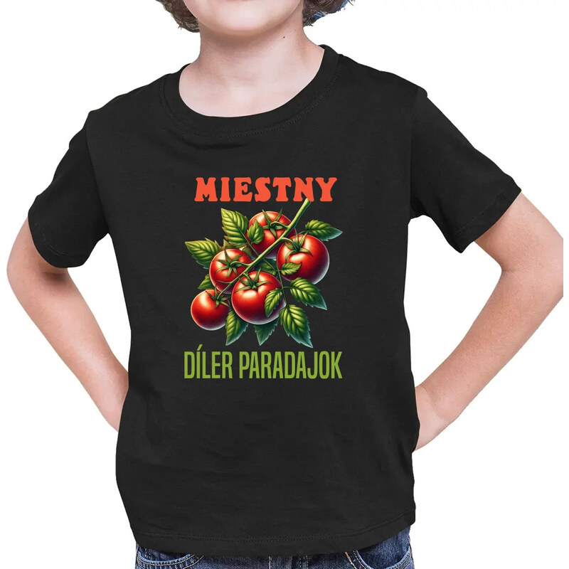 E-shop Garibald Miestny díler paradajok - detské tričko s potlačou