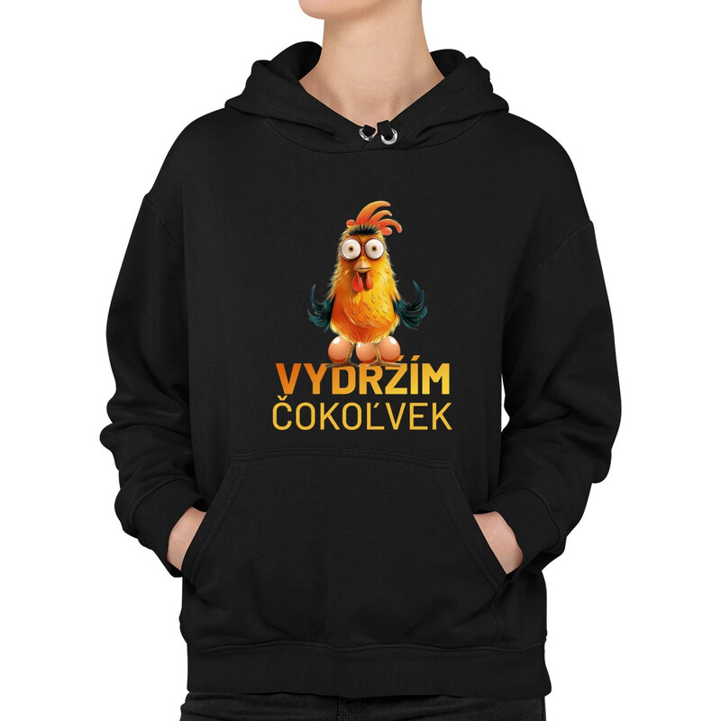 E-shop Garibald Vydržím čokoľvek - dámska mikina s potlačou