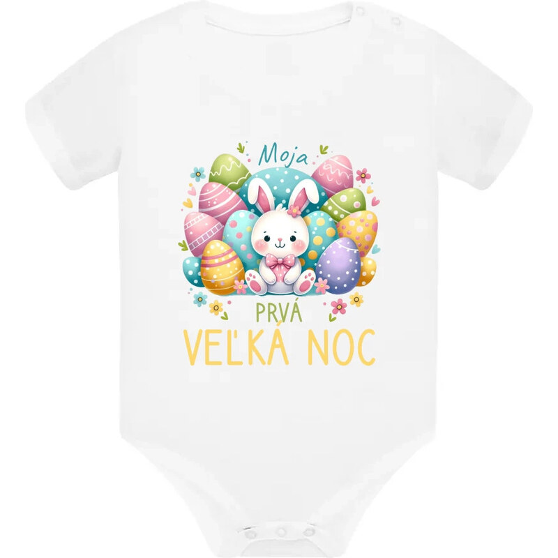 E-shop Garibald Moja prvá Veľká noc - body s potlačou