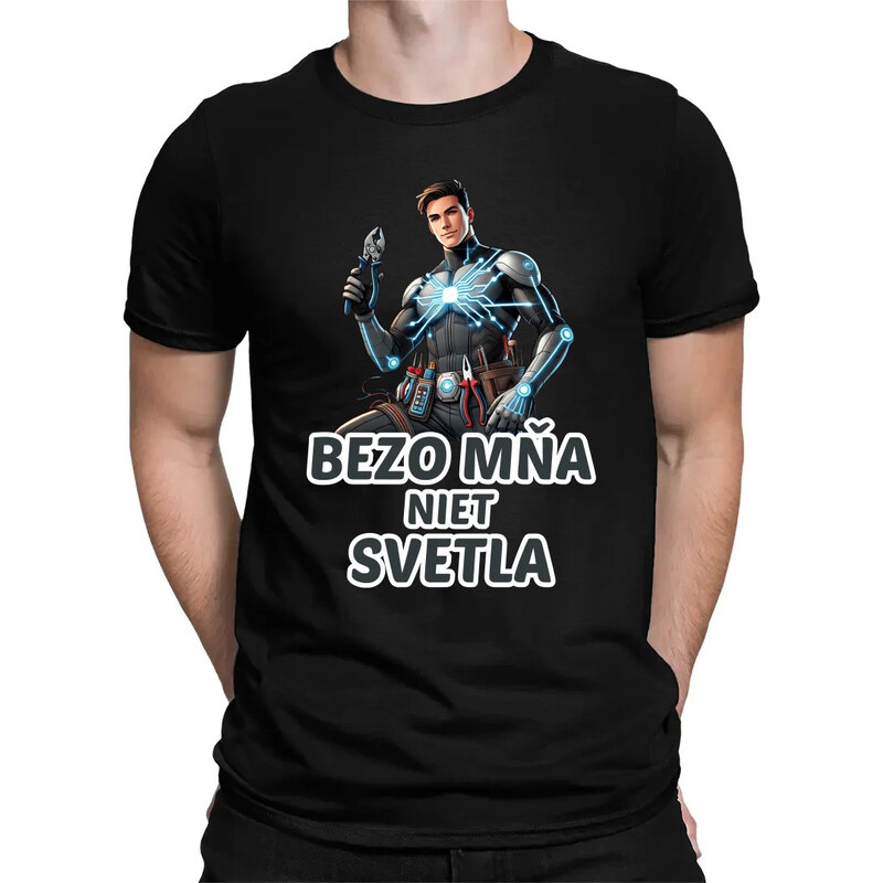 E-shop Garibald Bezo mňa niet svetla - pánske tričko s potlačou
