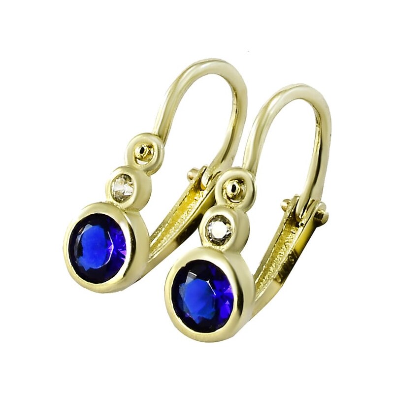 Zlaté detské náušnice Glare 329 63458858