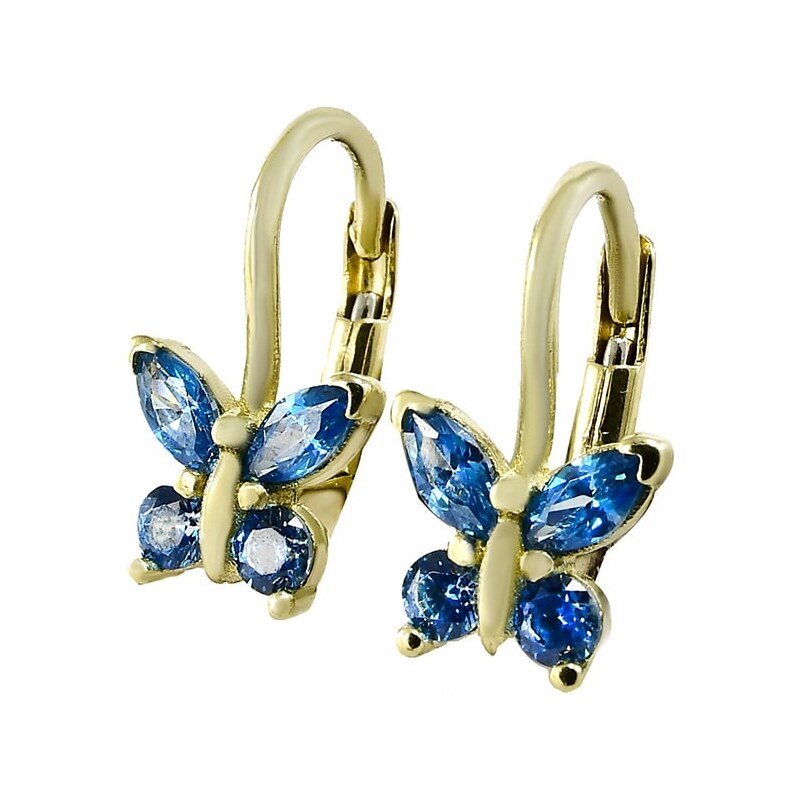 Zlaté detské náušnice Glare 332 63458861