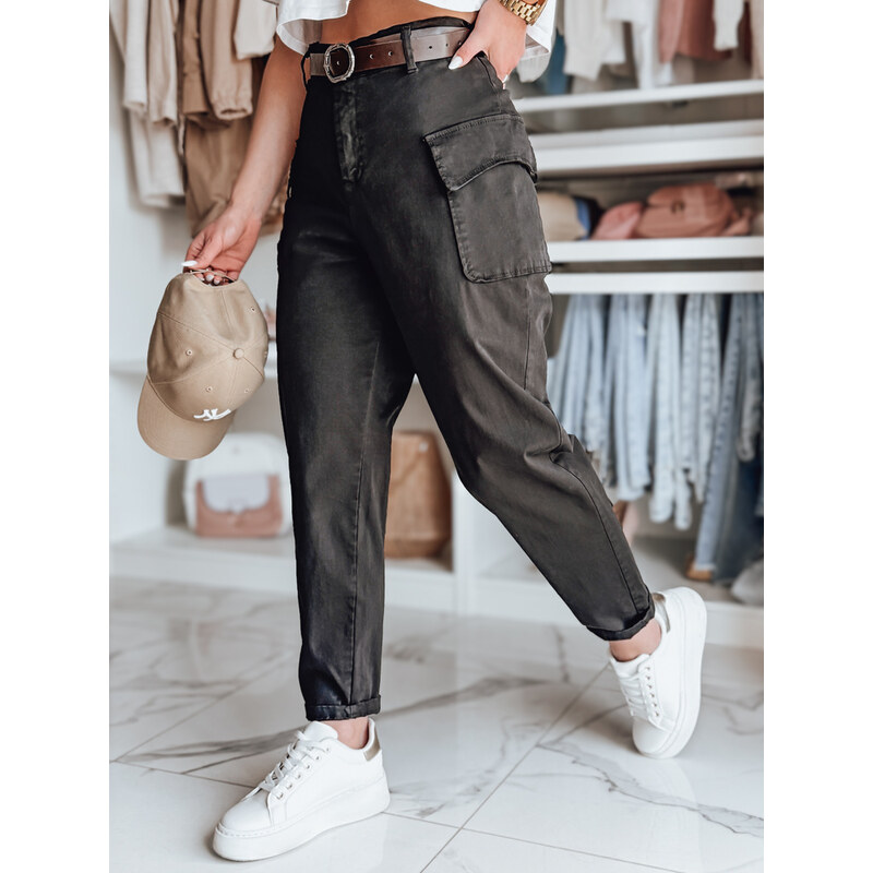 DStreet Dámske baggy nohavice GOTRENDI čierne 64679656