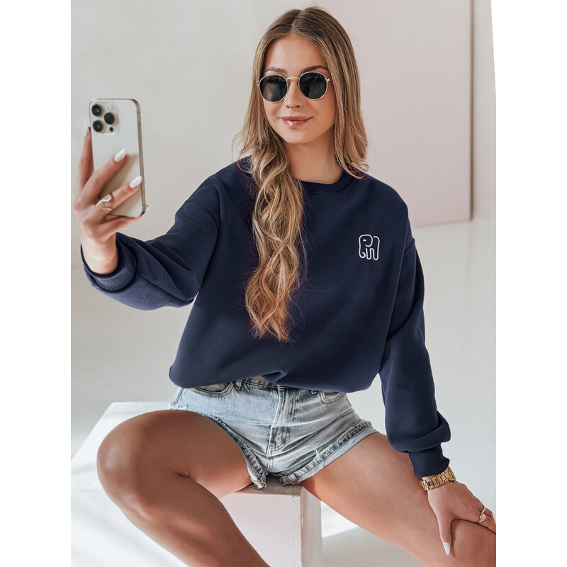 DStreet Dámska oversize mikina s výšivkou 64790831