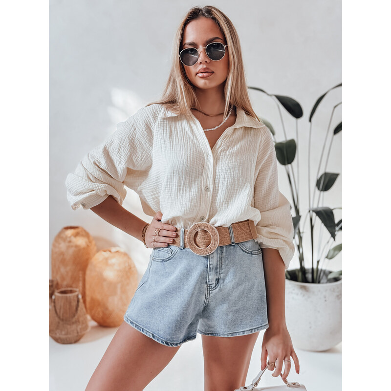 Dámske džínsové šortky HOT LIGHT Dstreet SY0467 65828394