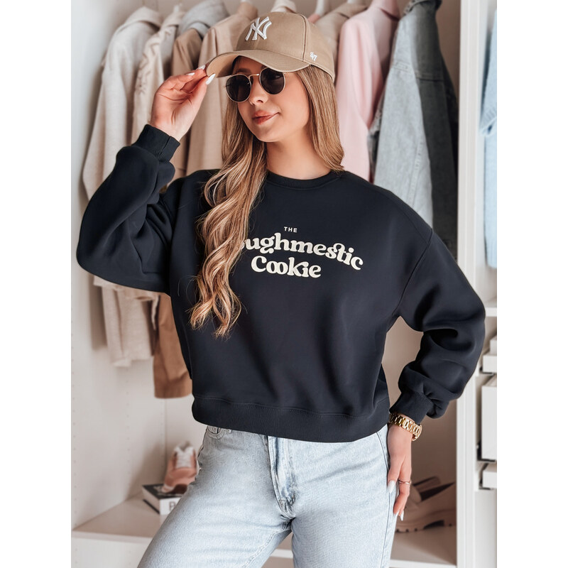 DStreet Dámska oversize mikina s potlačou COOKIES 64790812