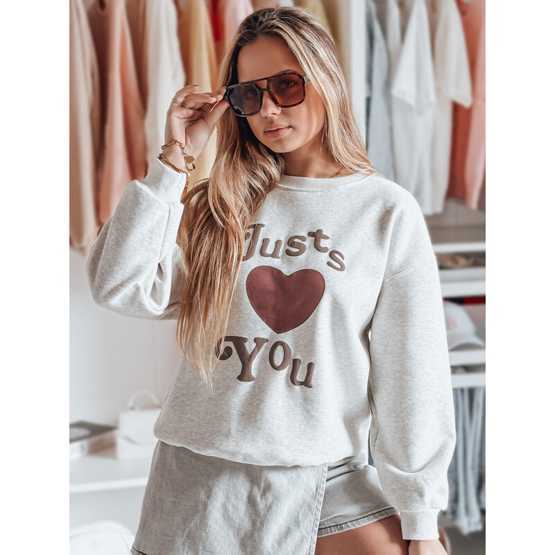 DStreet Dámska oversize mikina s potlačou 64791126