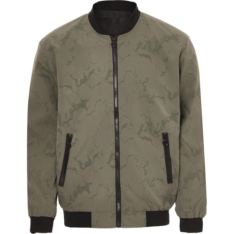 Exide Prechodná bunda čokoládová / kaki / olivová 65792128