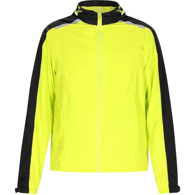 Mo ATHLSR Prechodná bunda striebornosivá / limetová / čierna 65644083