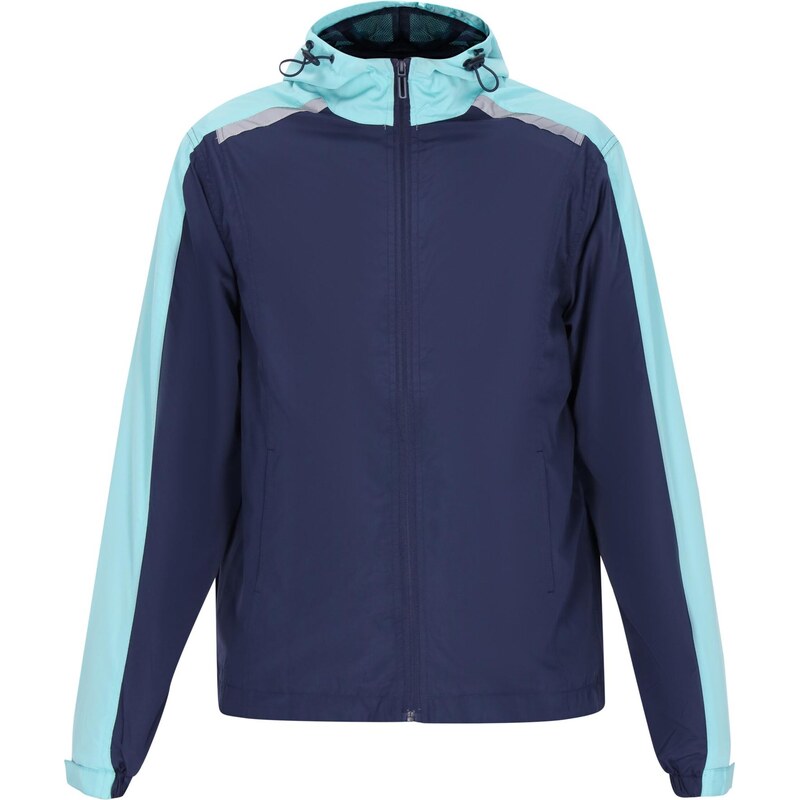 Mo ATHLSR Prechodná bunda námornícka modrá / tyrkysová 65644086